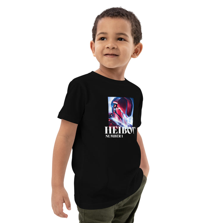 HEIBOT Number 1 Organic cotton kids t-shirt