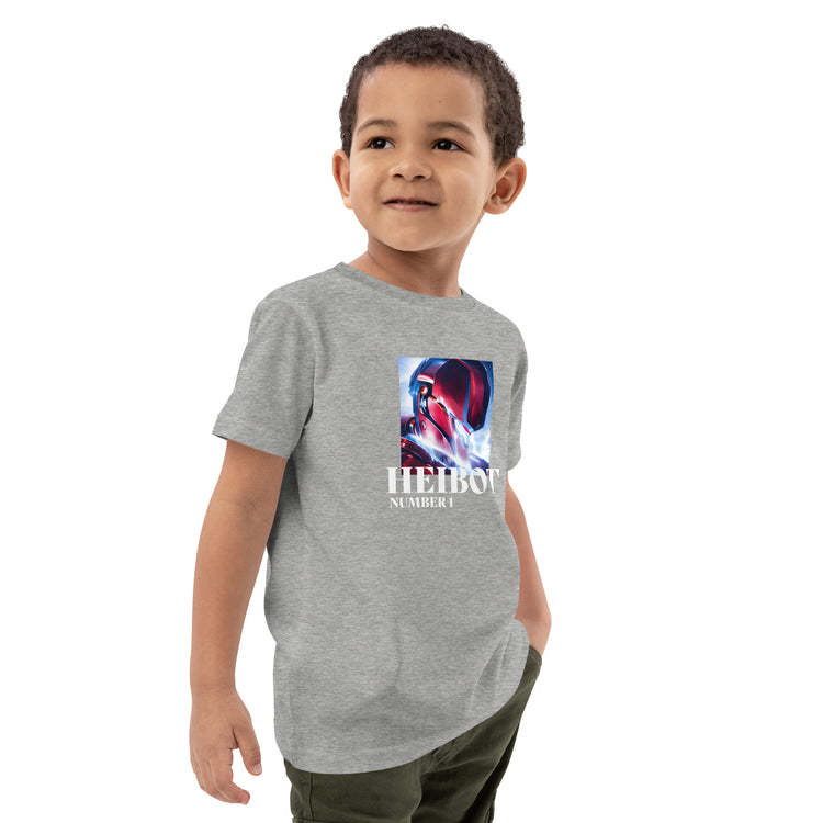 HEIBOT Number 1 Organic cotton kids t-shirt