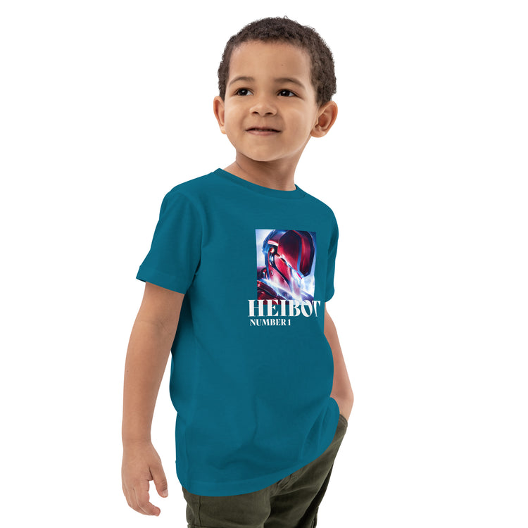 HEIBOT Number 1 Organic cotton kids t-shirt