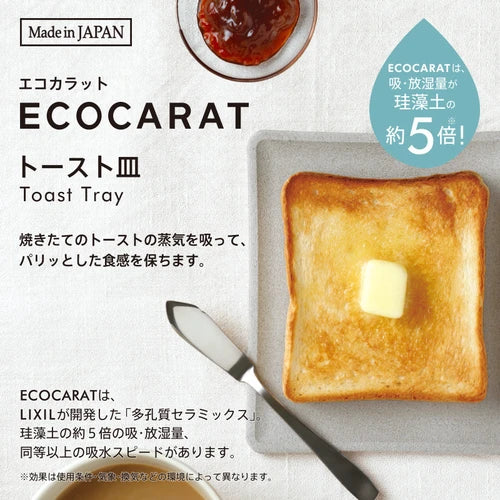 Grilled Toast Ecocarat Toast Plate